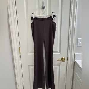 Adika Lion Cut-Out Flared Pants